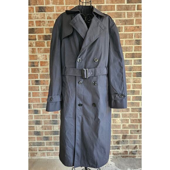 AMERICAN APPAREL Garrison Collection Army MILITARY Trench Coat 38 Long